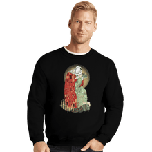 Load image into Gallery viewer, Shirts Crewneck Sweater, Unisex / Small / Black The Bloody Kiss
