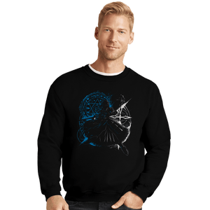Shirts Crewneck Sweater, Unisex / Small / Black Servant
