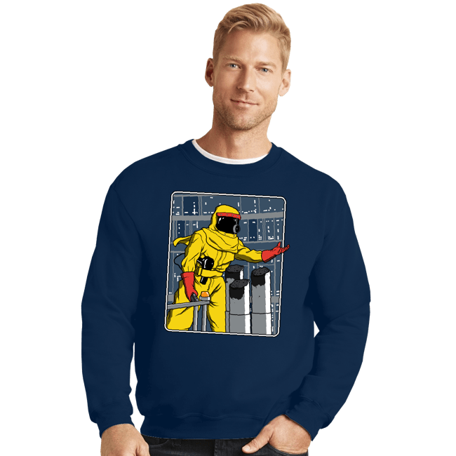 Shirts Crewneck Sweater, Unisex / Small / Navy A Match Made In Space