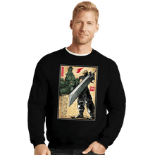 Load image into Gallery viewer, Daily_Deal_Shirts Crewneck Sweater, Unisex / Small / Black Welcome Back To Midgar
