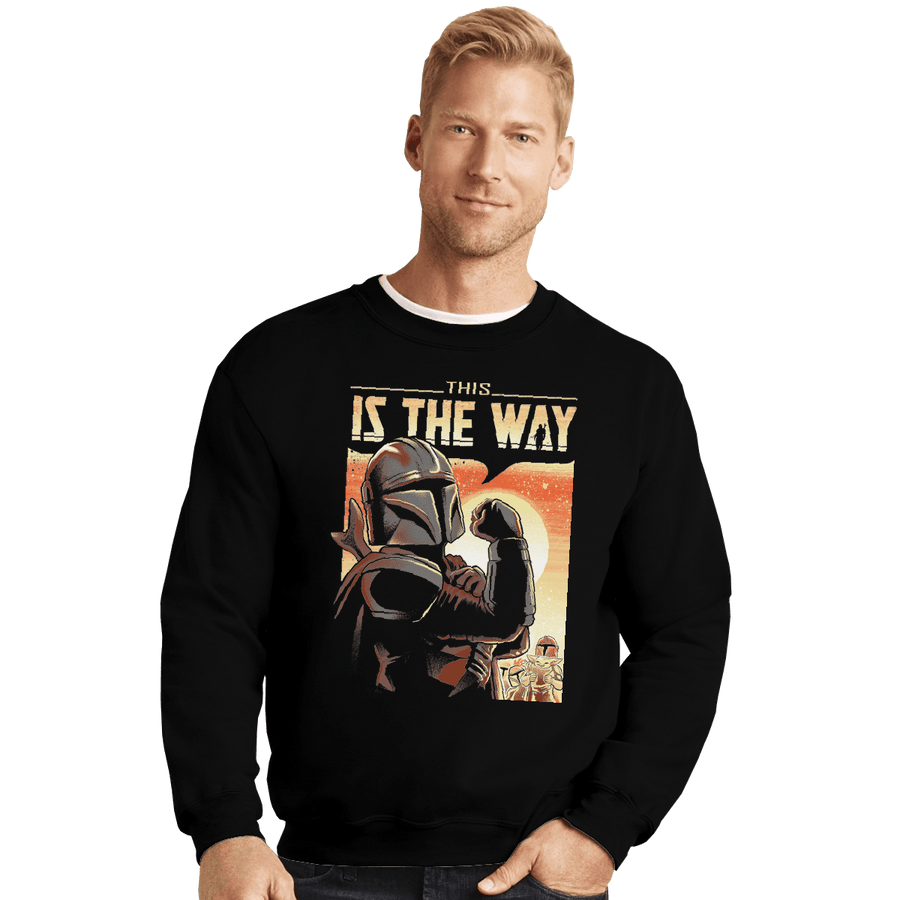 Shirts Crewneck Sweater, Unisex / Small / Black The Way Can Do It