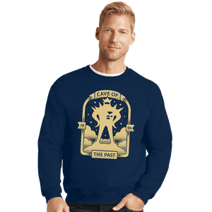 Shirts Crewneck Sweater, Unisex / Small / Navy Cave Of The Past