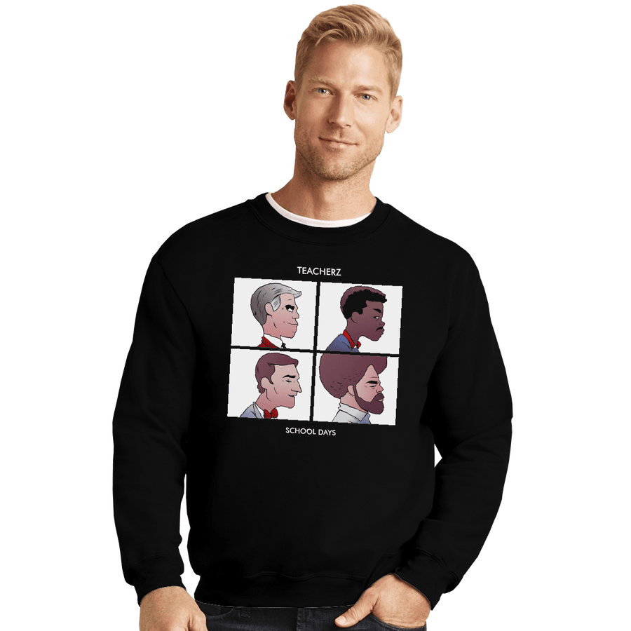 Shirts Crewneck Sweater, Unisex / Small / Black Teacherz