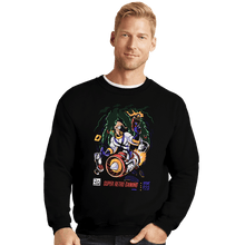 Load image into Gallery viewer, Daily_Deal_Shirts Crewneck Sweater, Unisex / Small / Black The Earthworm
