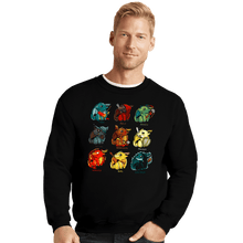 Load image into Gallery viewer, Shirts Crewneck Sweater, Unisex / Small / Black Dragon Roles
