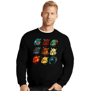 Shirts Crewneck Sweater, Unisex / Small / Black Dragon Roles