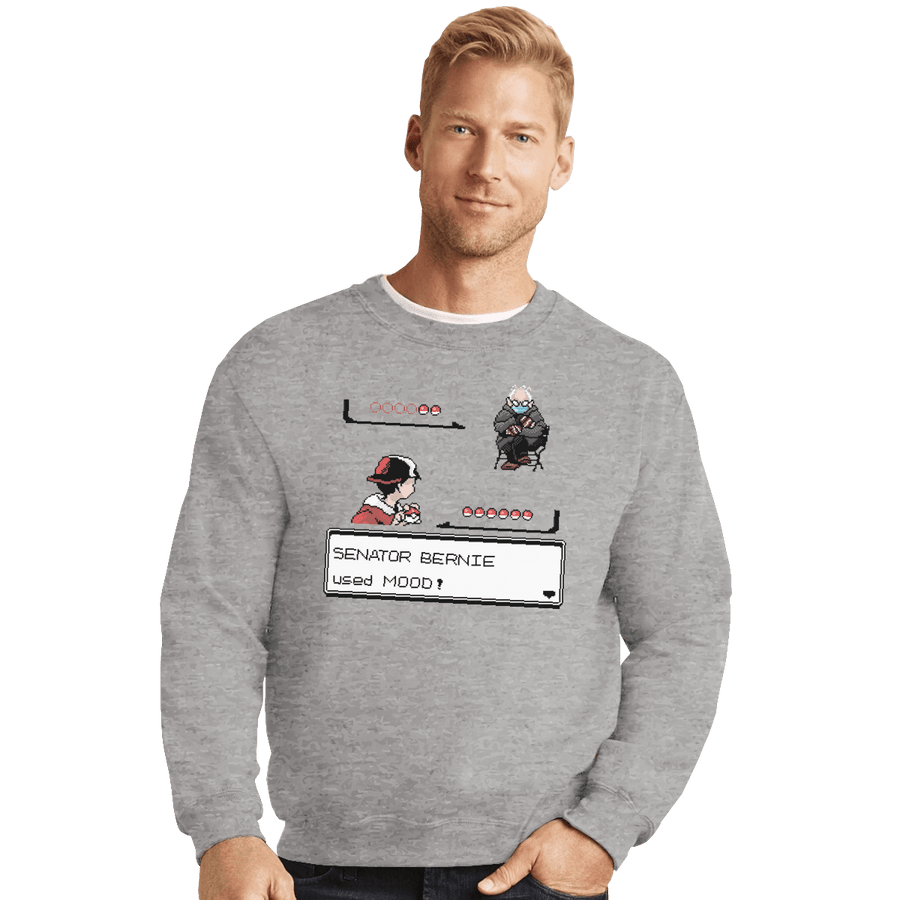 Shirts Crewneck Sweater, Unisex / Small / Sports Grey Bernie Battle!