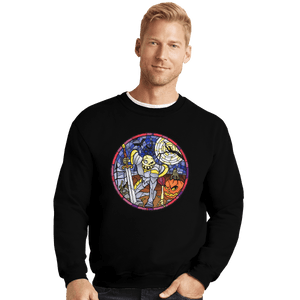 Shirts Crewneck Sweater, Unisex / Small / Black Medievil