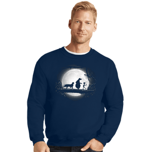 Shirts Crewneck Sweater, Unisex / Small / Navy Hakuna Matata In The Jungle
