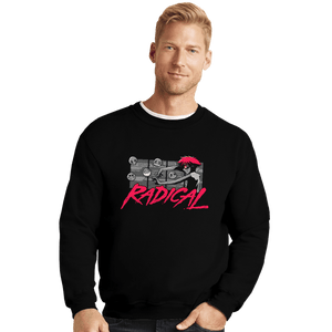 Shirts Crewneck Sweater, Unisex / Small / Black Radical Edward