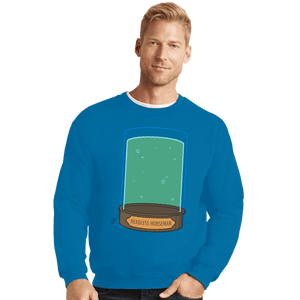 Shirts Crewneck Sweater, Unisex / Small / Sapphire Empty Jar