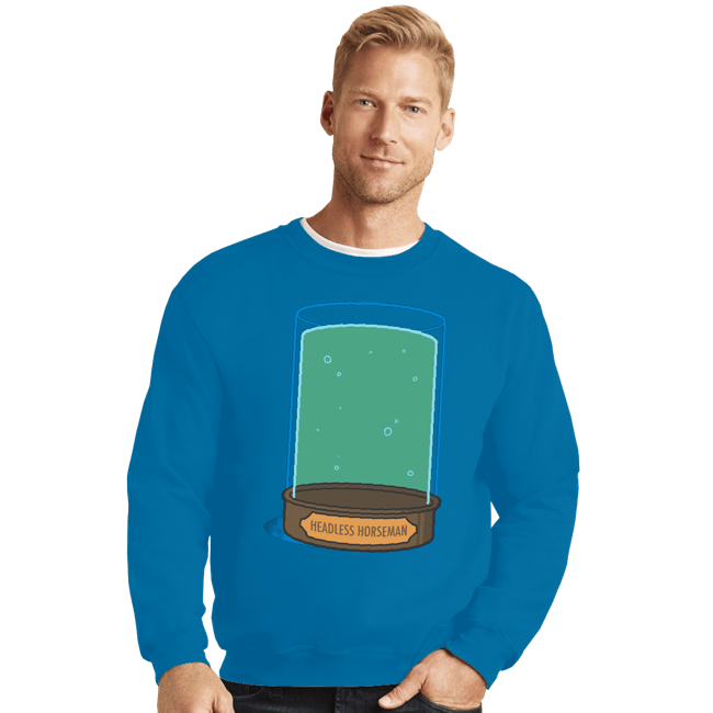 Shirts Crewneck Sweater, Unisex / Small / Sapphire Empty Jar