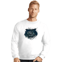 Load image into Gallery viewer, Shirts Crewneck Sweater, Unisex / Small / White Watercolor Smile
