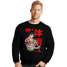 Load image into Gallery viewer, Secret_Shirts Crewneck Sweater, Unisex / Small / Black Rock Lee
