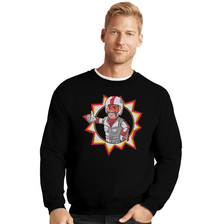 Shirts Crewneck Sweater, Unisex / Small / Black Caboom Boy