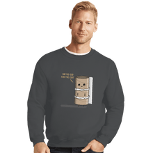 Load image into Gallery viewer, Shirts Crewneck Sweater, Unisex / Small / Charcoal Paper Rold
