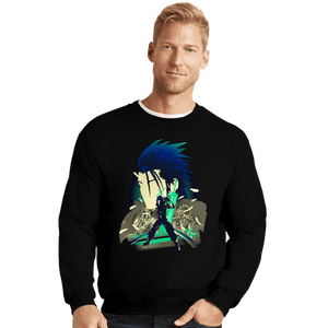 Daily_Deal_Shirts Crewneck Sweater, Unisex / Small / Black Zack Fair
