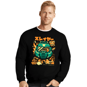 Daily_Deal_Shirts Crewneck Sweater, Unisex / Small / Black Death Has A Name