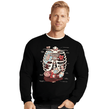 Load image into Gallery viewer, Shirts Crewneck Sweater, Unisex / Small / Black Anatomy Of A DM
