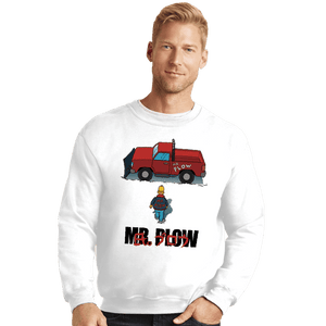 Daily_Deal_Shirts Crewneck Sweater, Unisex / Small / White Plowkira
