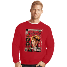 Load image into Gallery viewer, Daily_Deal_Shirts Crewneck Sweater, Unisex / Small / Red Holiday Stories

