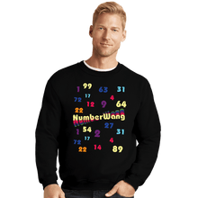 Load image into Gallery viewer, Daily_Deal_Shirts Crewneck Sweater, Unisex / Small / Black Numberwang
