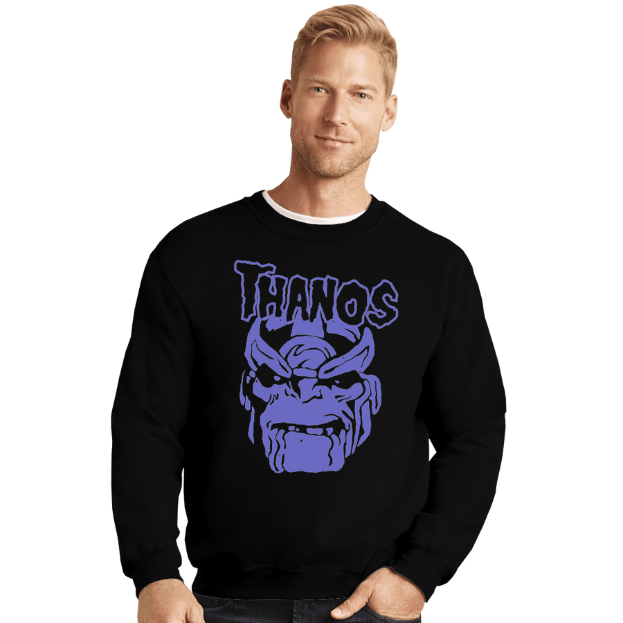 Shirts Crewneck Sweater, Unisex / Small / Black The Titan Ghost