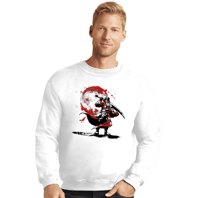 Shirts Crewneck Sweater, Unisex / Small / White Final Samurai