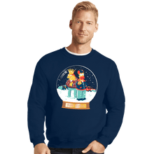 Load image into Gallery viewer, Daily_Deal_Shirts Crewneck Sweater, Unisex / Small / Navy Plow Patrol
