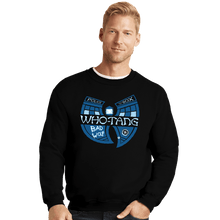 Load image into Gallery viewer, Daily_Deal_Shirts Crewneck Sweater, Unisex / Small / Black Who-Tang
