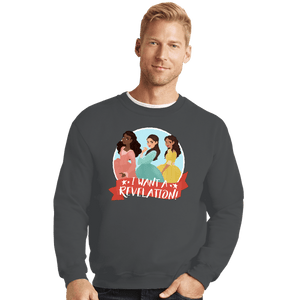 Secret_Shirts Crewneck Sweater, Unisex / Small / Charcoal A Revelation