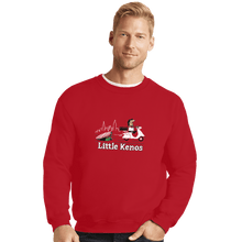 Load image into Gallery viewer, Shirts Crewneck Sweater, Unisex / Small / Red Little Kenos
