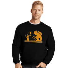 Load image into Gallery viewer, Secret_Shirts Crewneck Sweater, Unisex / Small / Black Epic Battle
