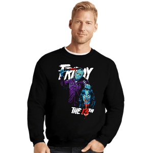 Secret_Shirts Crewneck Sweater, Unisex / Small / Black Jason 13TH NES