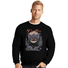 Load image into Gallery viewer, Secret_Shirts Crewneck Sweater, Unisex / Small / Black Ghost Type Kaiju
