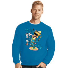Load image into Gallery viewer, Secret_Shirts Crewneck Sweater, Unisex / Small / Sapphire Oh The Places

