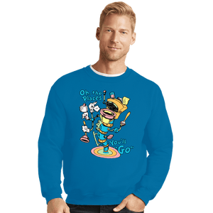 Secret_Shirts Crewneck Sweater, Unisex / Small / Sapphire Oh The Places