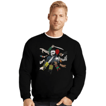 Load image into Gallery viewer, Shirts Crewneck Sweater, Unisex / Small / Black Hallowick
