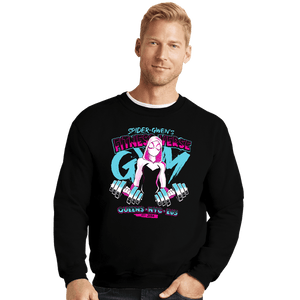 Daily_Deal_Shirts Crewneck Sweater, Unisex / Small / Black Fitness-Verse Gym