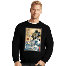 Load image into Gallery viewer, Daily_Deal_Shirts Crewneck Sweater, Unisex / Small / Black Dragonzord In Japan
