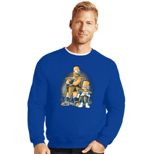 Daily_Deal_Shirts Crewneck Sweater, Unisex / Small / Royal Blue Arrival