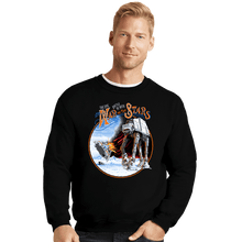 Load image into Gallery viewer, Daily_Deal_Shirts Crewneck Sweater, Unisex / Small / Black War Of The Stars
