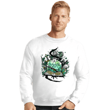 Load image into Gallery viewer, Shirts Crewneck Sweater, Unisex / Small / White Dice Sketch
