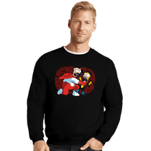 Load image into Gallery viewer, Shirts Crewneck Sweater, Unisex / Small / Black Think! You Little...
