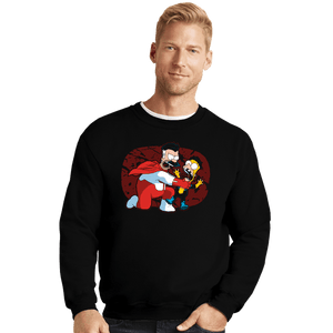 Shirts Crewneck Sweater, Unisex / Small / Black Think! You Little...