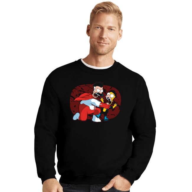 Shirts Crewneck Sweater, Unisex / Small / Black Think! You Little...