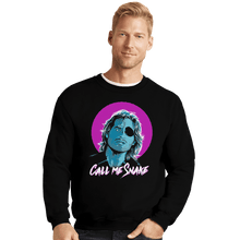 Load image into Gallery viewer, Shirts Crewneck Sweater, Unisex / Small / Black Call Me Snake
