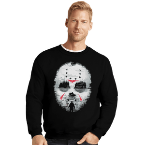Shirts Crewneck Sweater, Unisex / Small / Black Friday Night Terror