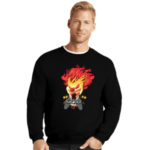Shirts Crewneck Sweater, Unisex / Small / Black Sweetest Game