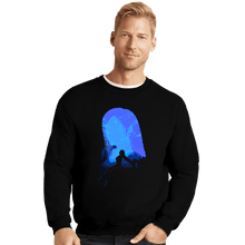 Load image into Gallery viewer, Shirts Crewneck Sweater, Unisex / Small / Black Childhood Friend
